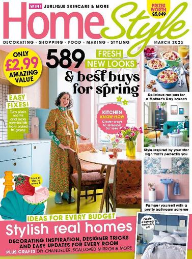HomeStyle United Kingdom March 1st, 2023 Digital Back Issue Cover