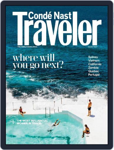 Conde Nast Traveler March 1st, 2023 Digital Back Issue Cover