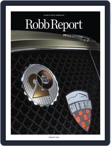 Robb Report February 1st, 2023 Digital Back Issue Cover