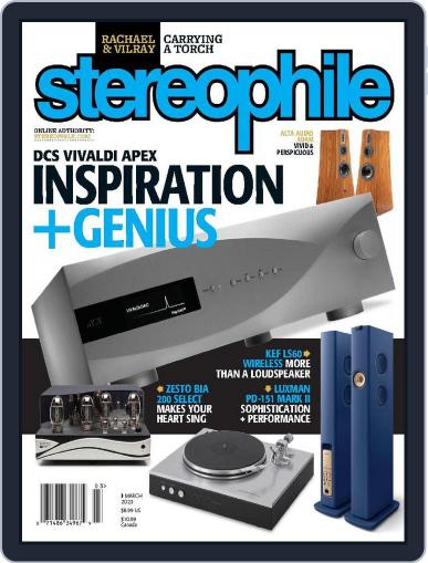 Stereophile March 1st, 2023 Digital Back Issue Cover