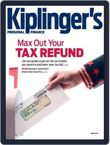 Kiplinger's Personal Finance March 1st, 2023 Digital Back Issue Cover