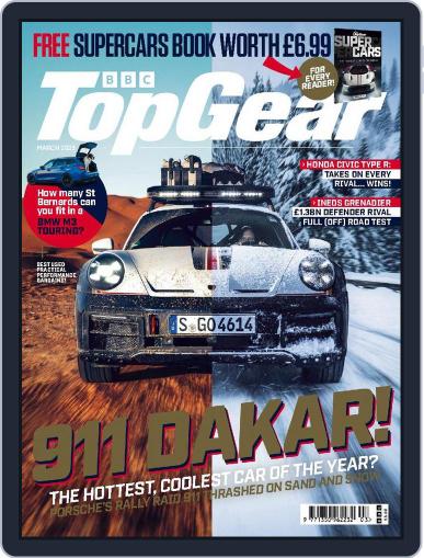 BBC Top Gear March 1st, 2023 Digital Back Issue Cover