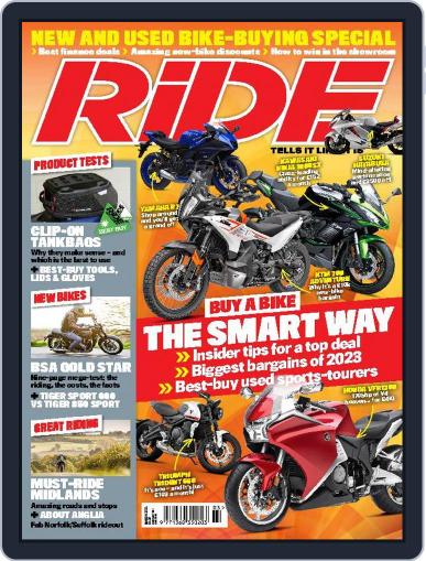 RiDE United Kingdom March 1st, 2023 Digital Back Issue Cover