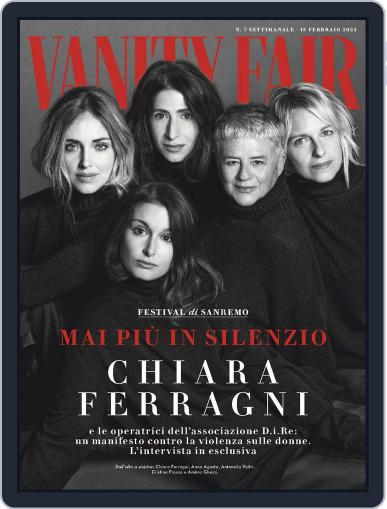 Vanity Fair Italia February 8th, 2023 Digital Back Issue Cover