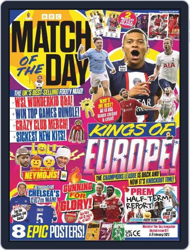 Match Of The Day February 8th, 2023 Digital Back Issue Cover