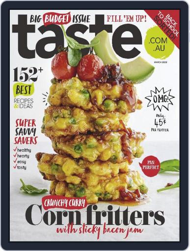Taste.com.au March 1st, 2023 Digital Back Issue Cover