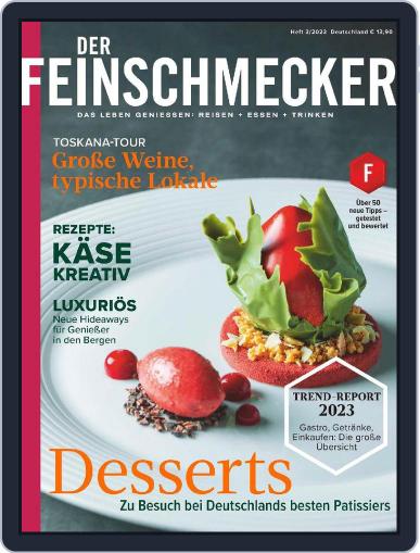 DER FEINSCHMECKER March 1st, 2023 Digital Back Issue Cover