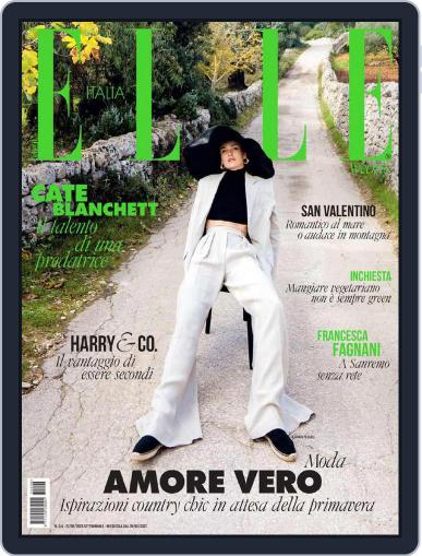 Elle Italia February 9th, 2023 Digital Back Issue Cover