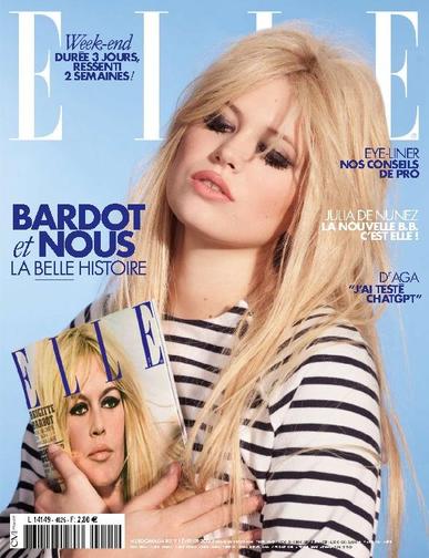 Elle France February 9th, 2023 Digital Back Issue Cover