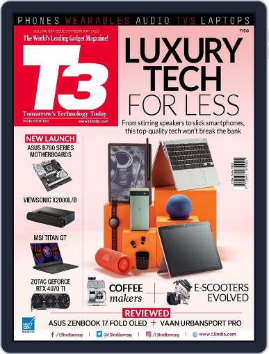 T3 India February 1st, 2023 Digital Back Issue Cover