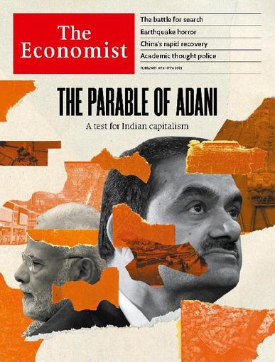 The Economist Asia Edition February 11th, 2023 Digital Back Issue Cover