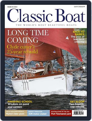 Classic Boat March 1st, 2023 Digital Back Issue Cover