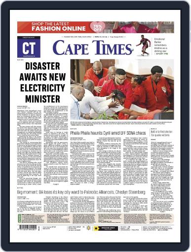 Cape Times February 10th, 2023 Digital Back Issue Cover