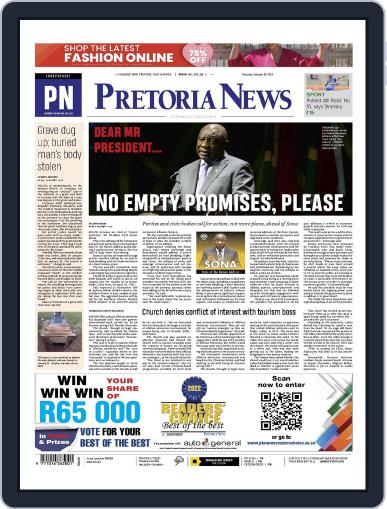 Pretoria News February 9th, 2023 Digital Back Issue Cover
