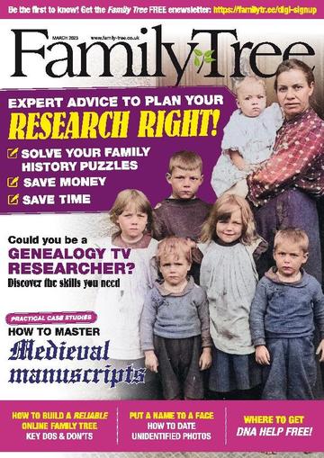 Family Tree UK February 10th, 2023 Digital Back Issue Cover