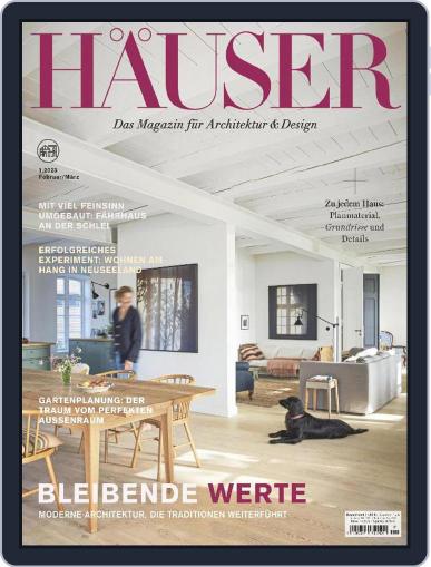 Häuser January 1st, 2023 Digital Back Issue Cover