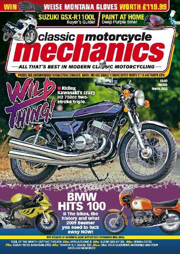 Classic Motorcycle Mechanics February 13th, 2023 Digital Back Issue Cover