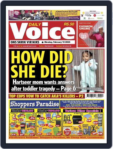 Daily Voice February 13th, 2023 Digital Back Issue Cover