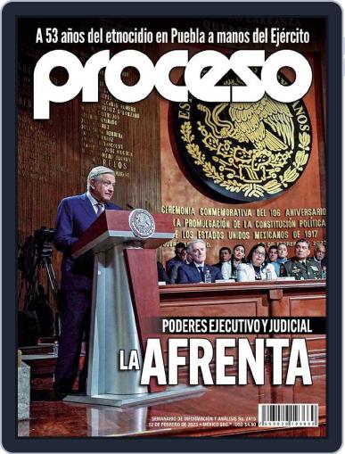 Proceso February 12th, 2023 Digital Back Issue Cover