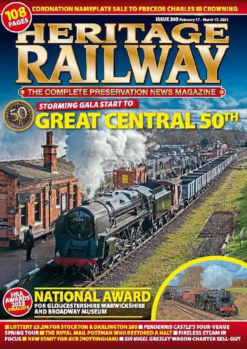 Heritage Railway February 14th, 2023 Digital Back Issue Cover