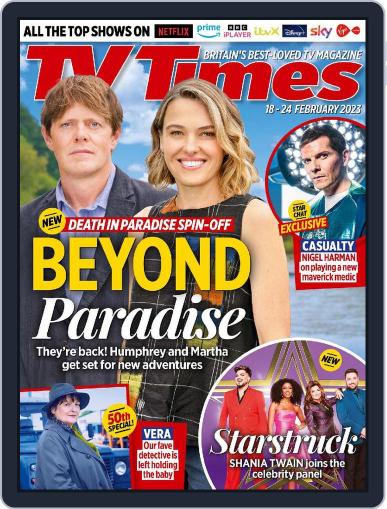 TV Times February 18th, 2023 Digital Back Issue Cover