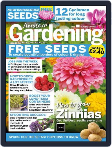Amateur Gardening February 18th, 2023 Digital Back Issue Cover
