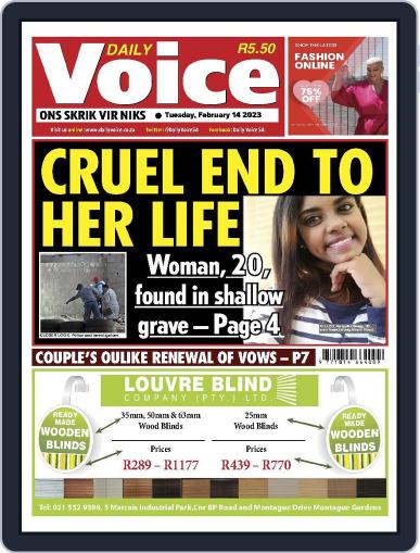 Daily Voice February 14th, 2023 Digital Back Issue Cover
