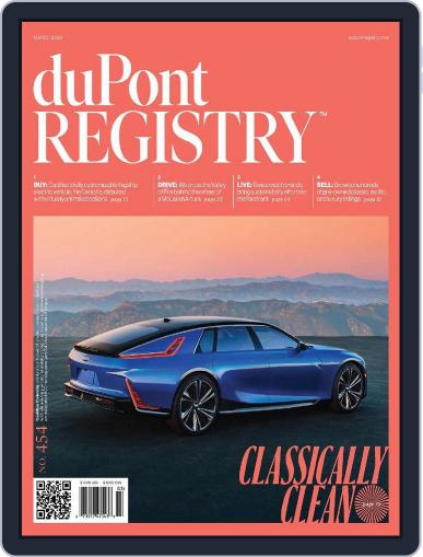 duPont REGISTRY March 1st, 2023 Digital Back Issue Cover