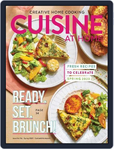 Cuisine at home February 1st, 2023 Digital Back Issue Cover