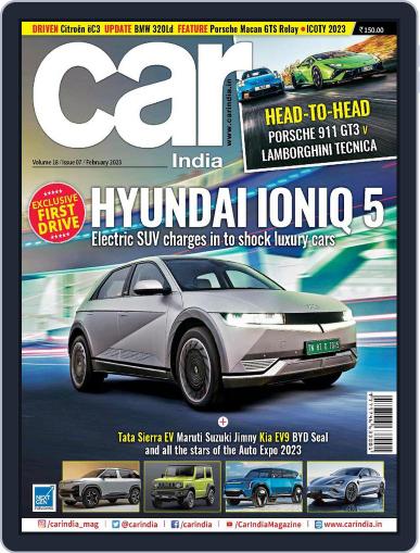 Car India February 3rd, 2023 Digital Back Issue Cover