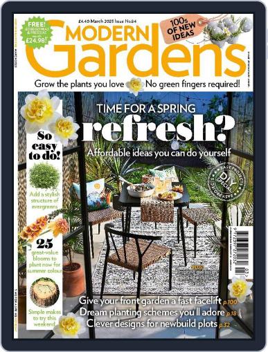 Modern Gardens March 1st, 2023 Digital Back Issue Cover