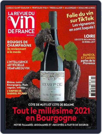 La Revue Du Vin De France February 8th, 2023 Digital Back Issue Cover