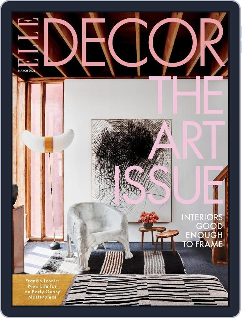 ELLE DECOR (Digital) Subscription                    March 1st, 2023 Issue