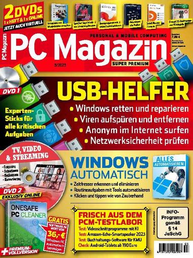 PC Magazin February 16th, 2023 Digital Back Issue Cover