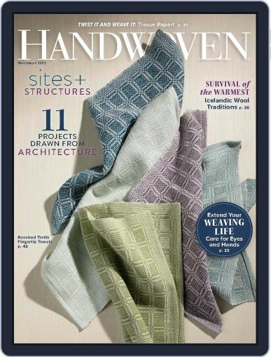 Handwoven March 1st, 2023 Digital Back Issue Cover