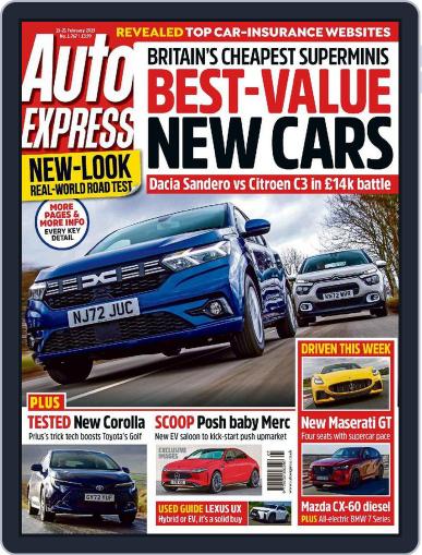 Auto Express February 15th, 2023 Digital Back Issue Cover