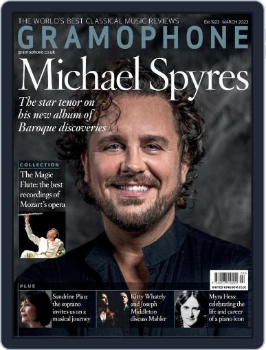 Gramophone March 1st, 2023 Digital Back Issue Cover