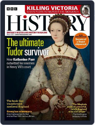 Bbc History March 1st, 2023 Digital Back Issue Cover