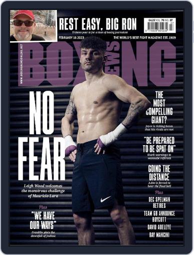 Boxing News February 16th, 2023 Digital Back Issue Cover