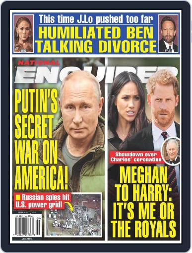 National Enquirer February 27th, 2023 Digital Back Issue Cover