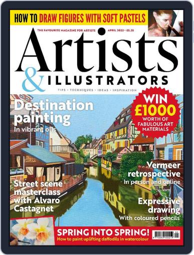 Artists & Illustrators April 1st, 2023 Digital Back Issue Cover