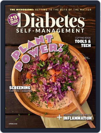 Diabetes Self-Management February 6th, 2023 Digital Back Issue Cover