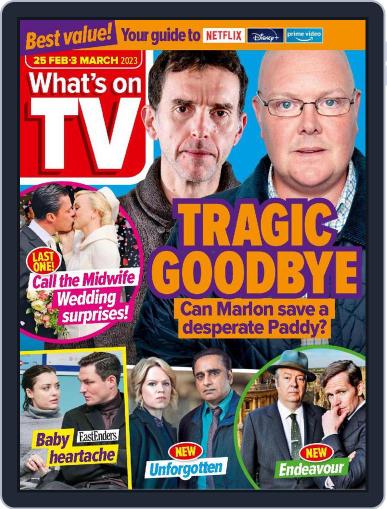 What's on TV February 25th, 2023 Digital Back Issue Cover