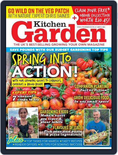 Kitchen Garden March 1st, 2023 Digital Back Issue Cover