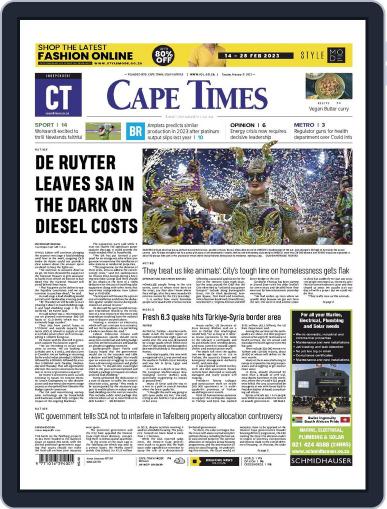 Cape Times February 21st, 2023 Digital Back Issue Cover