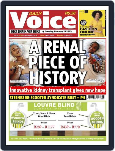 Daily Voice February 21st, 2023 Digital Back Issue Cover
