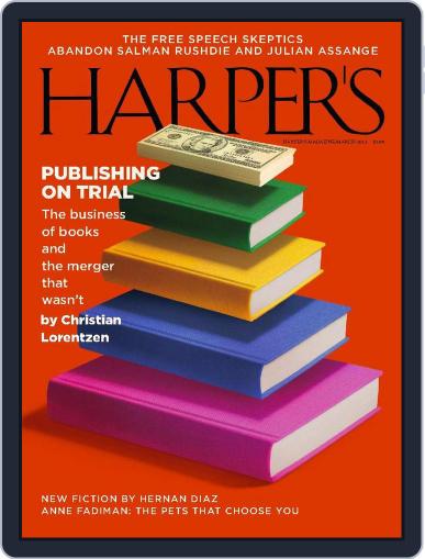 Harper's March 1st, 2023 Digital Back Issue Cover