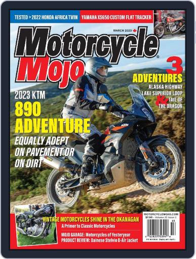 Motorcycle Mojo March 1st, 2023 Digital Back Issue Cover