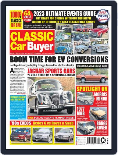 Classic Car Buyer February 22nd, 2023 Digital Back Issue Cover