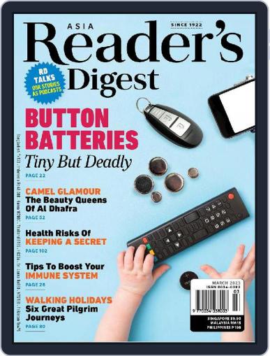 Reader’s Digest Asia (English Edition) March 1st, 2023 Digital Back Issue Cover